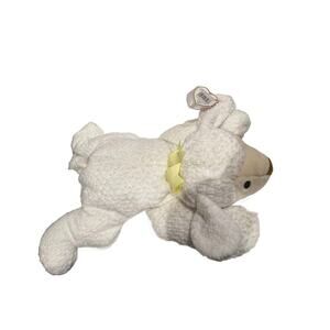 Large TY Beanie Baby Baba Sheep 3008 Cream Color 1996 with Tag and Protector